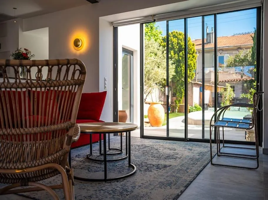 וילה מרסיי Maison Air Conditionne, Piscine, Quartier Calme Proche Des Plages