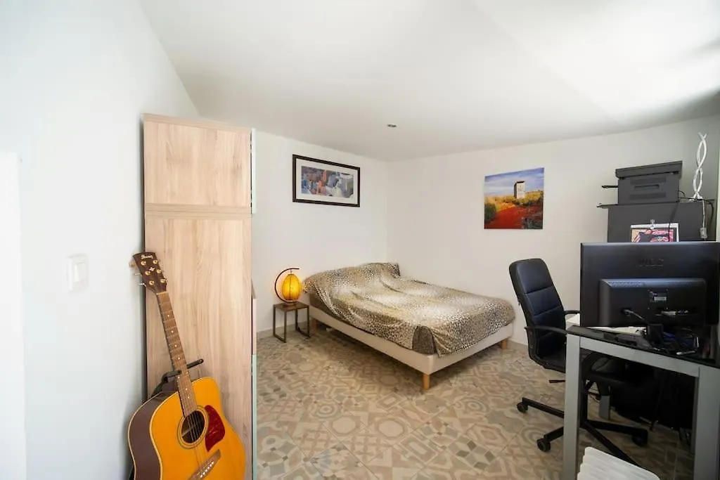 מרסיי Maison Air Conditionne, Piscine, Quartier Calme Proche Des Plages וילה