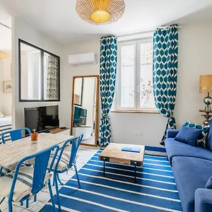  Appartement Le Grand Bleu 29m2, 120m Vieux-port , Clim ,wifi, Acces Autonome Avec Code