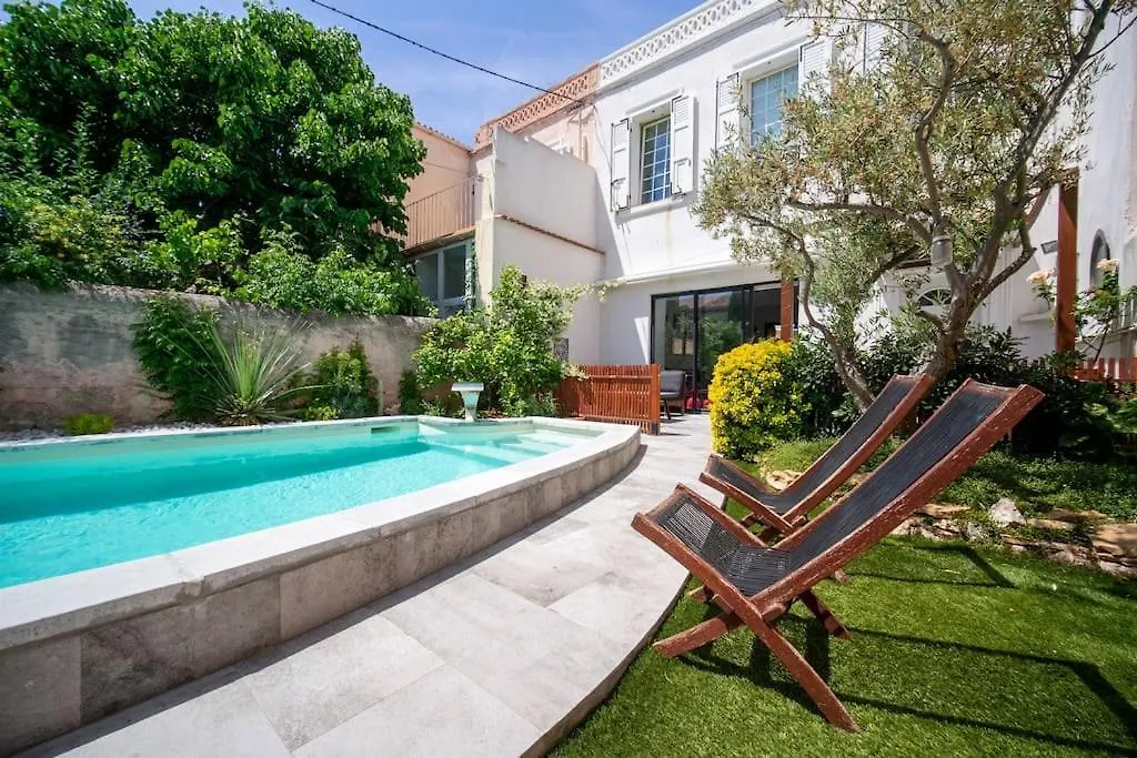 Vila Maison Air Conditionne, Piscine, Quartier Calme Proche Des Plages Marseille Francie